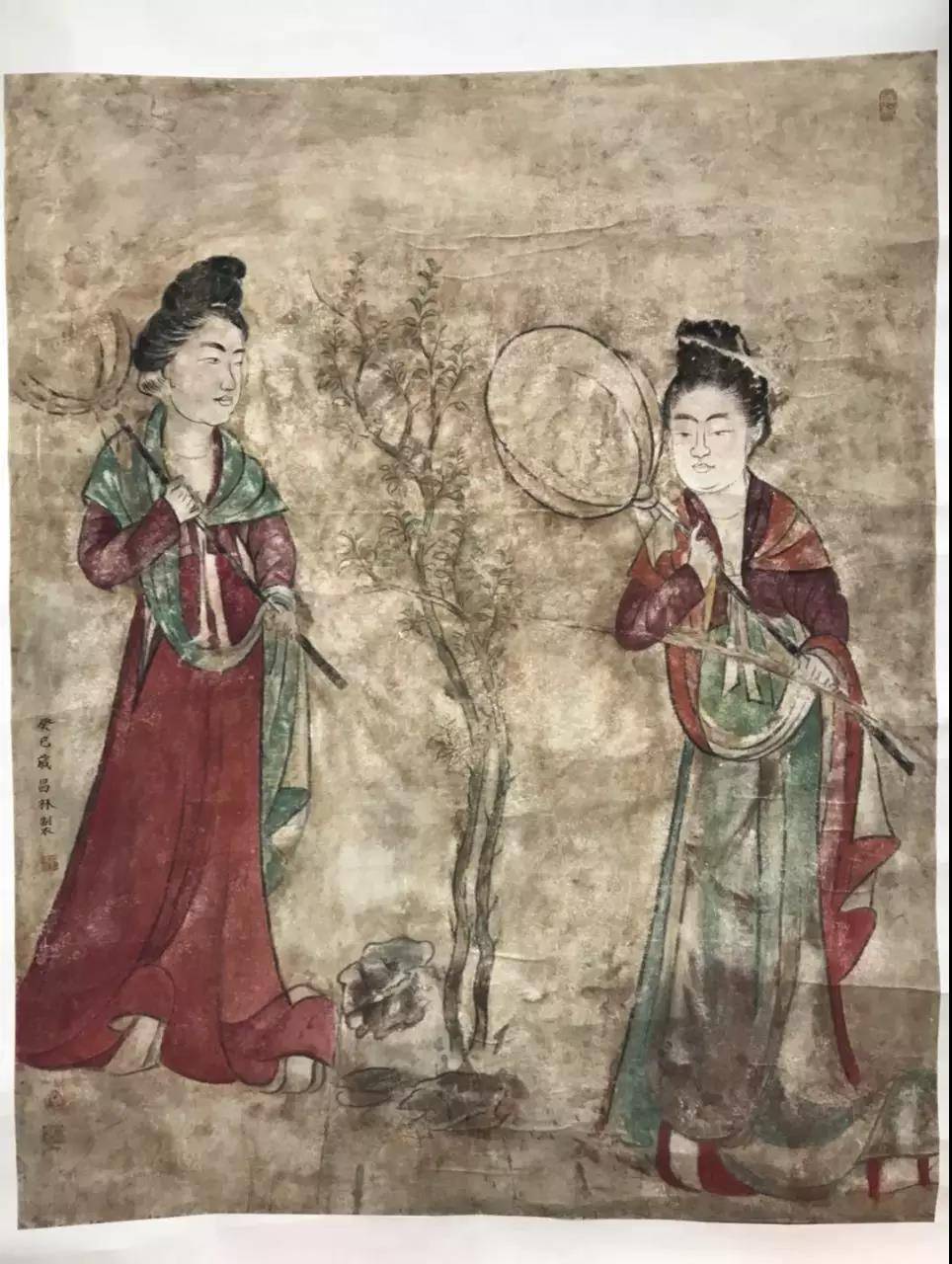 陕西历史博物馆 ——“第三届‘一带一路’壁画论坛-传统壁画的复制与修复研究”暨作品展