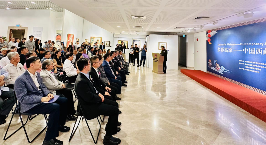 “多彩高原——中国西藏当代绘画艺术展”在新加坡中国文化中心隆重开幕